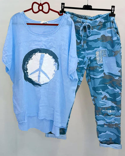CD | Set patchwork de culoare camuflaj