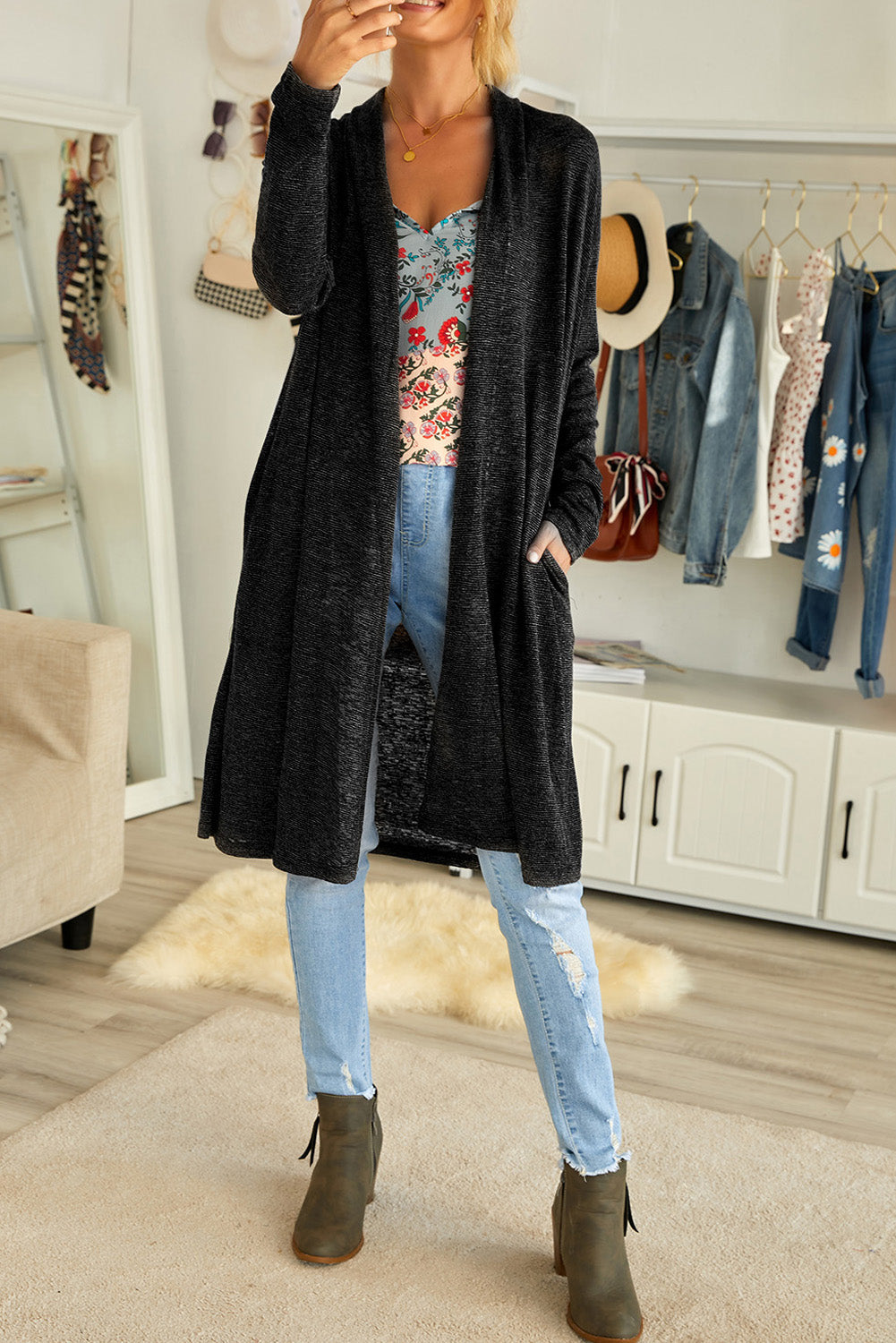 CD | Cardigan de iarnă fără efort și la modă
