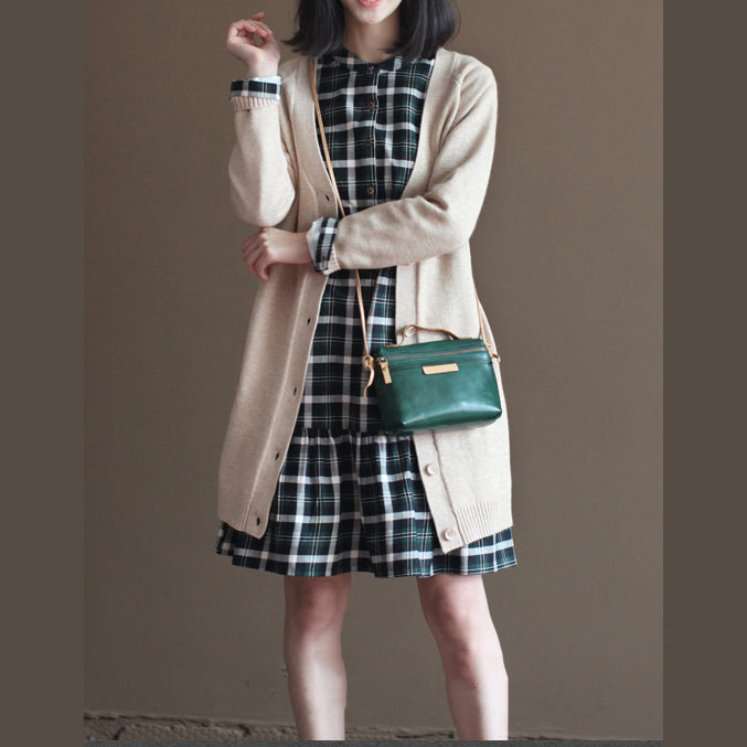 Autumn Chocolate the Rabbit Woolen Blended Knit Cardigans Sweater Coats