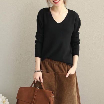 New Simple Loose Base Sweater Knitwear