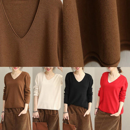 New Simple Loose Base Sweater Knitwear