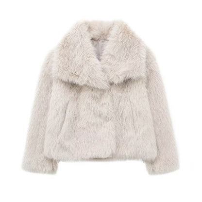 CD | Elegant sacou fleece pentru femei