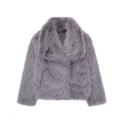 CD | Elegant sacou fleece pentru femei