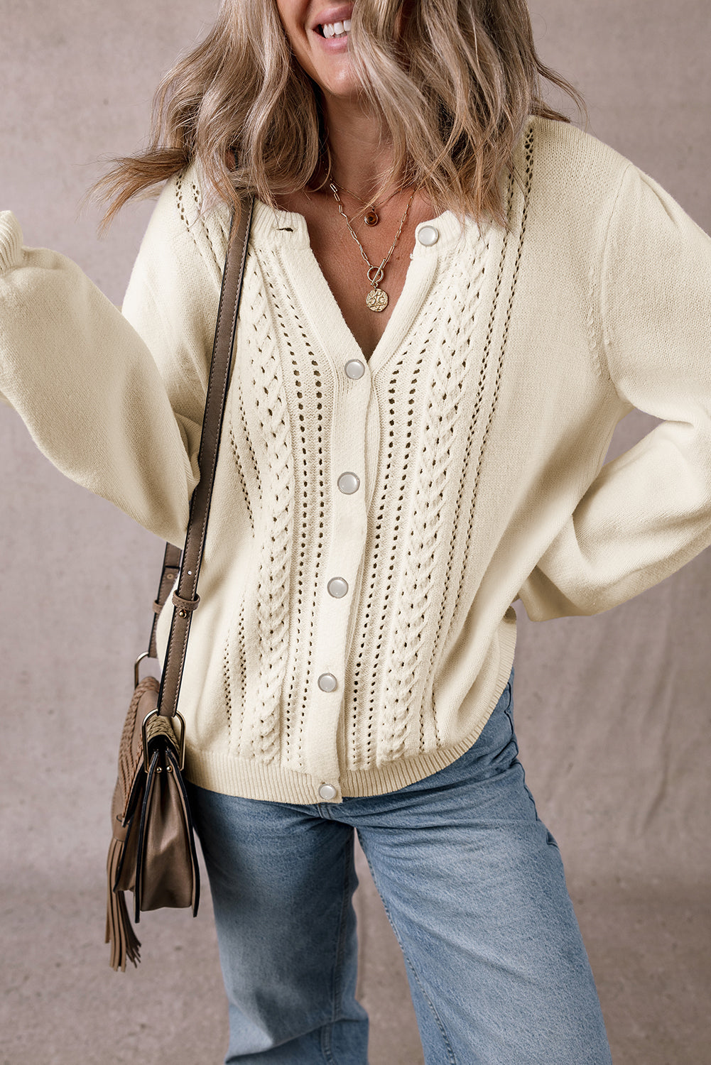 CD | Cardigan de iarnă modern și la modă