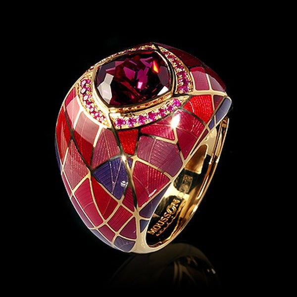 Vintage Royal Blue Radiance Ring