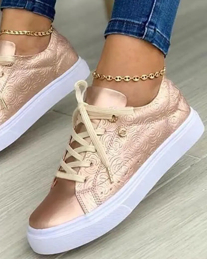 CD | Adidași eleganți cu detalii aurii