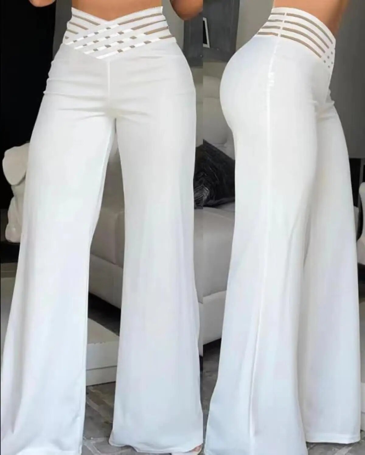 CD | Pantaloni evazați trendy