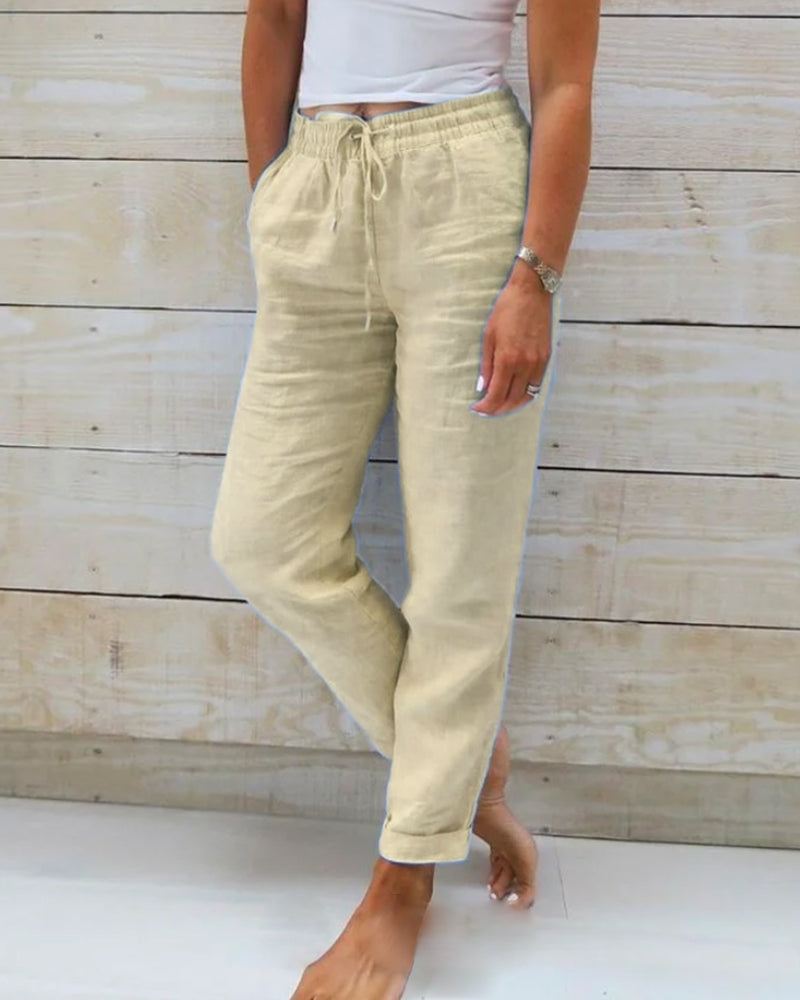 CD | Pantaloni drepți eleganți pentru femei
