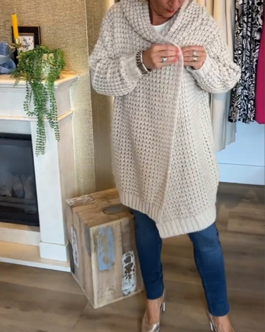 CD | Cardigan de iarnă modern și la modă