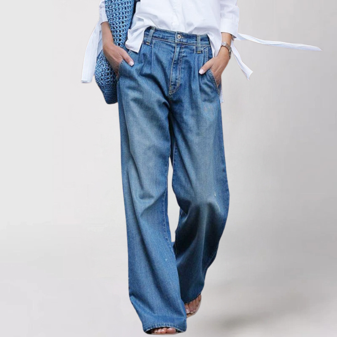 CD | Pantaloni cu croială casual pentru femei