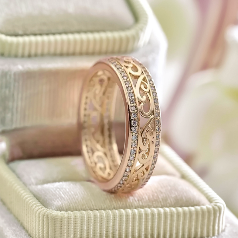 Vintage Handmade Gold Ring