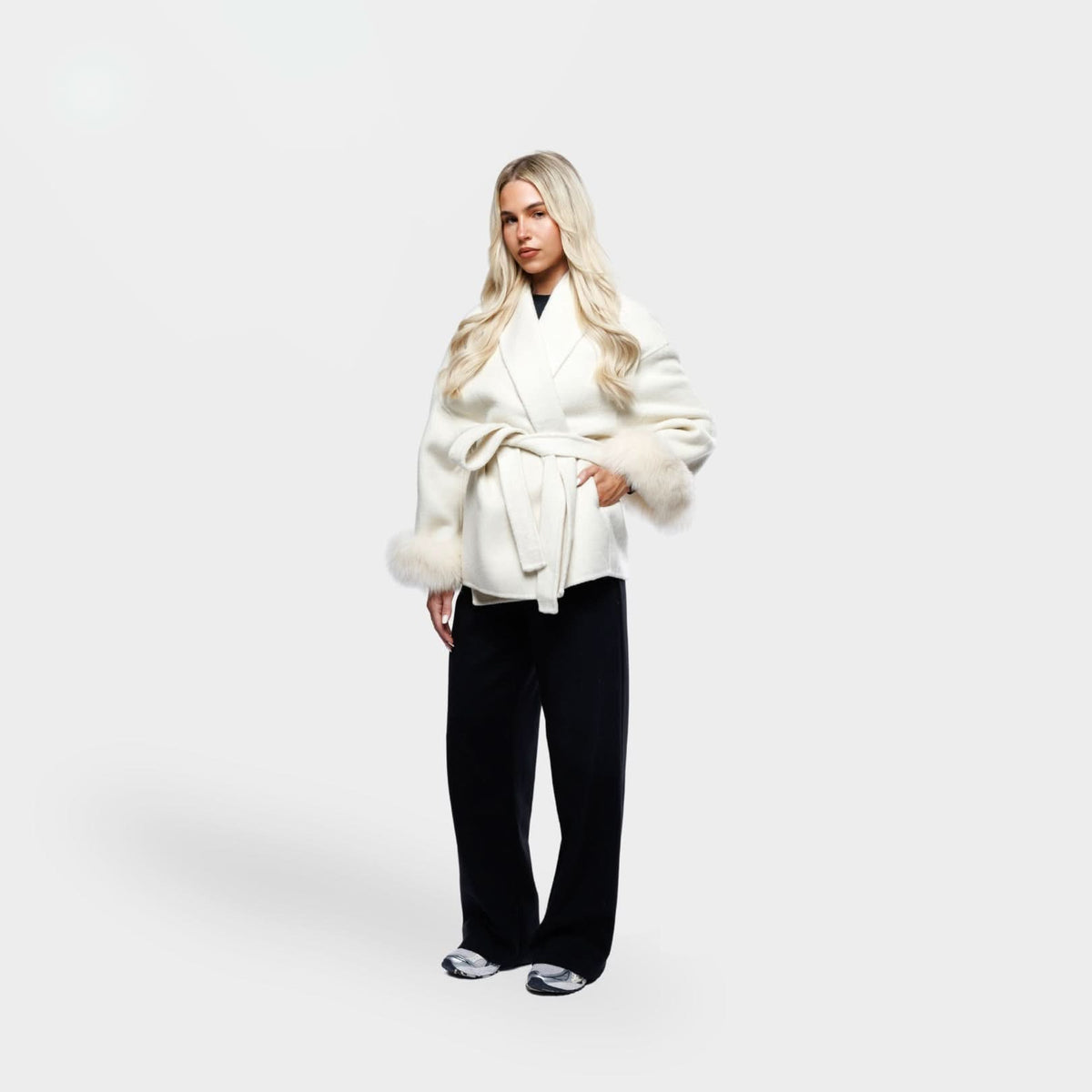 Classic Vintage Coat with a Flattering Fit