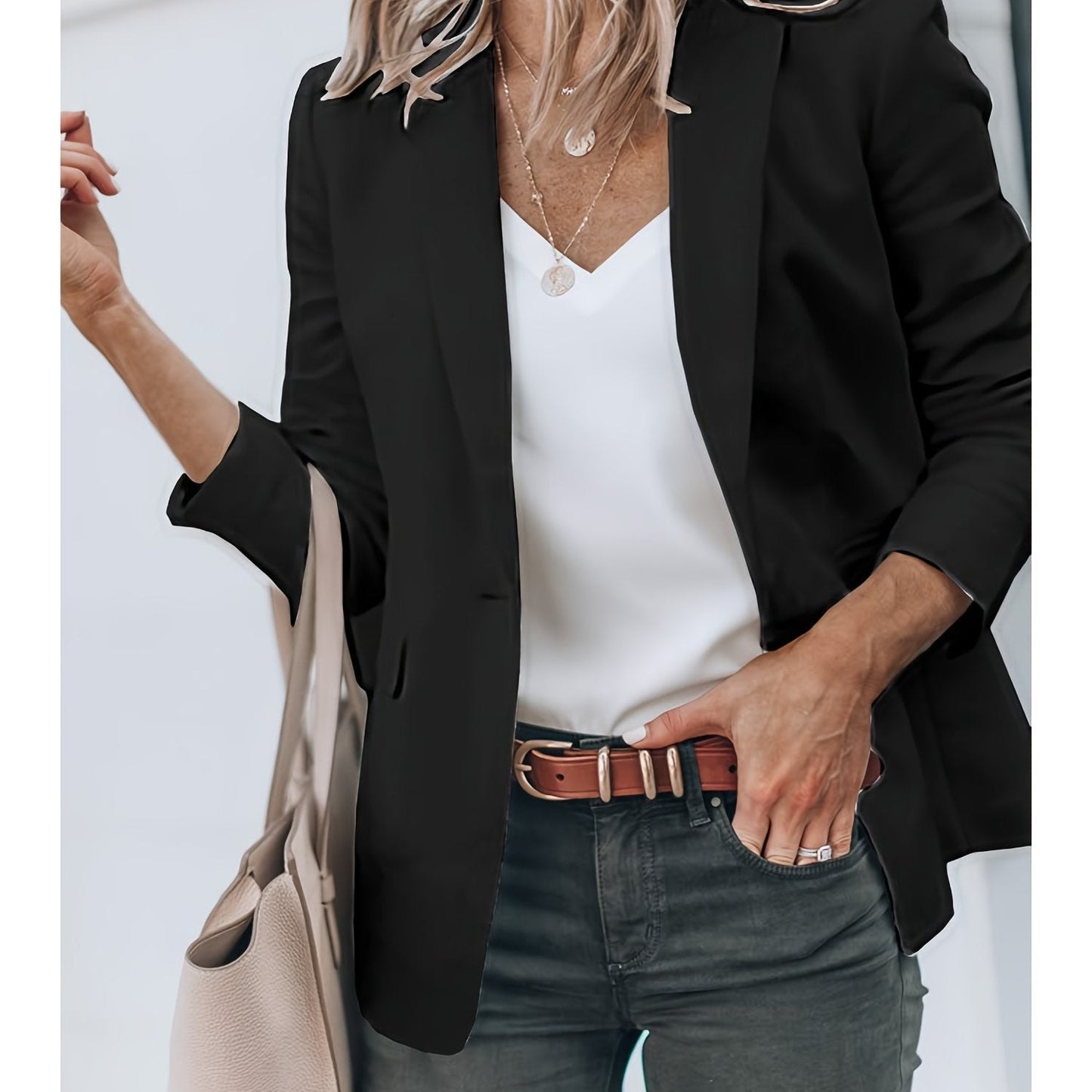 CD | Blazer casual și relaxat