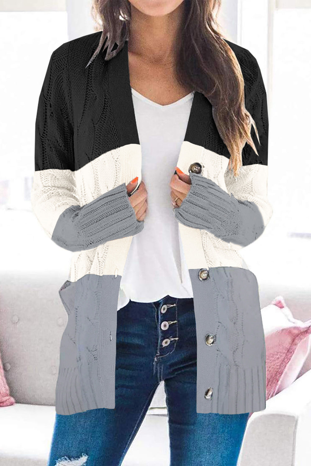 CD | Cardigan de iarnă trendy și elegant