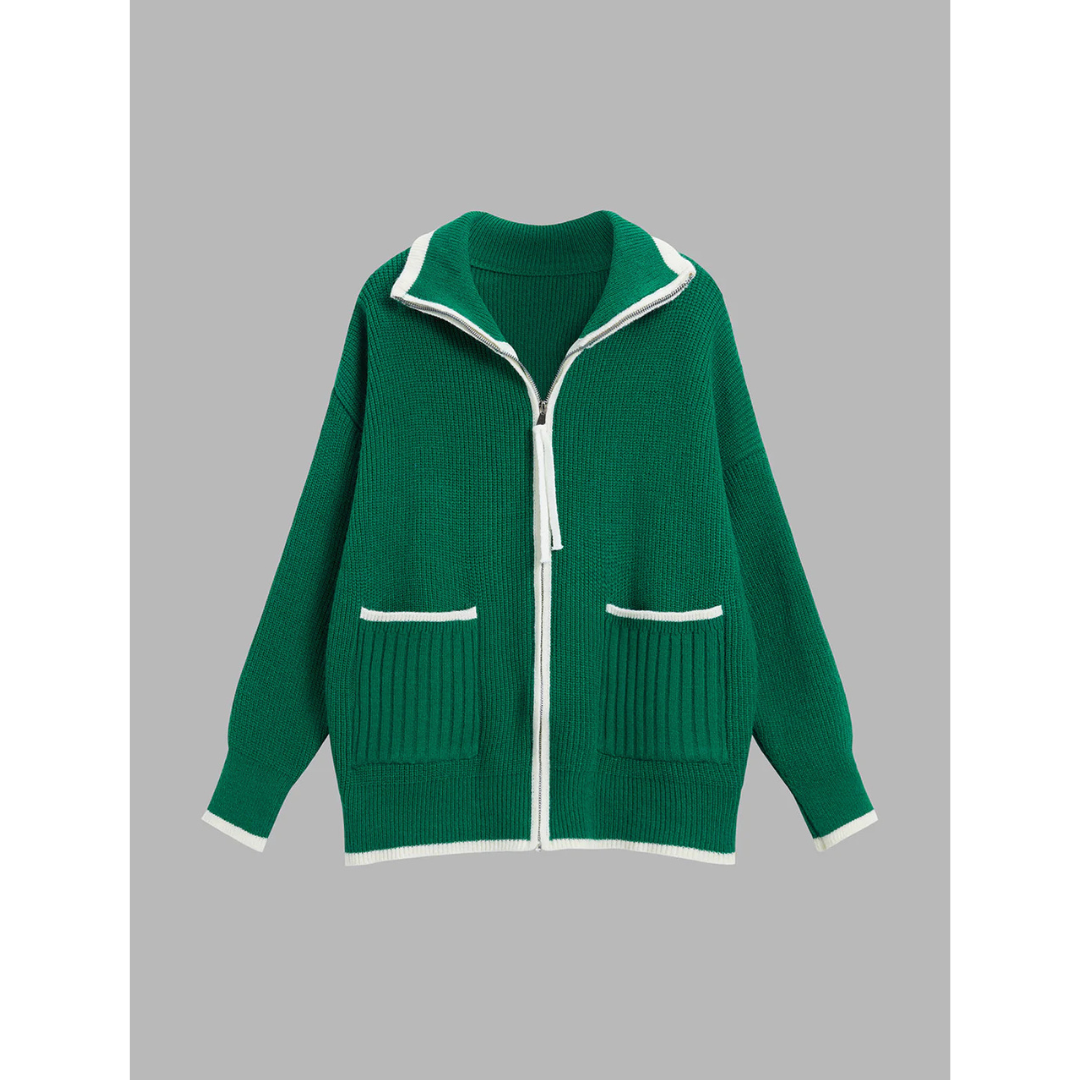 CD | Cardigan de iarnă simplu și elegant