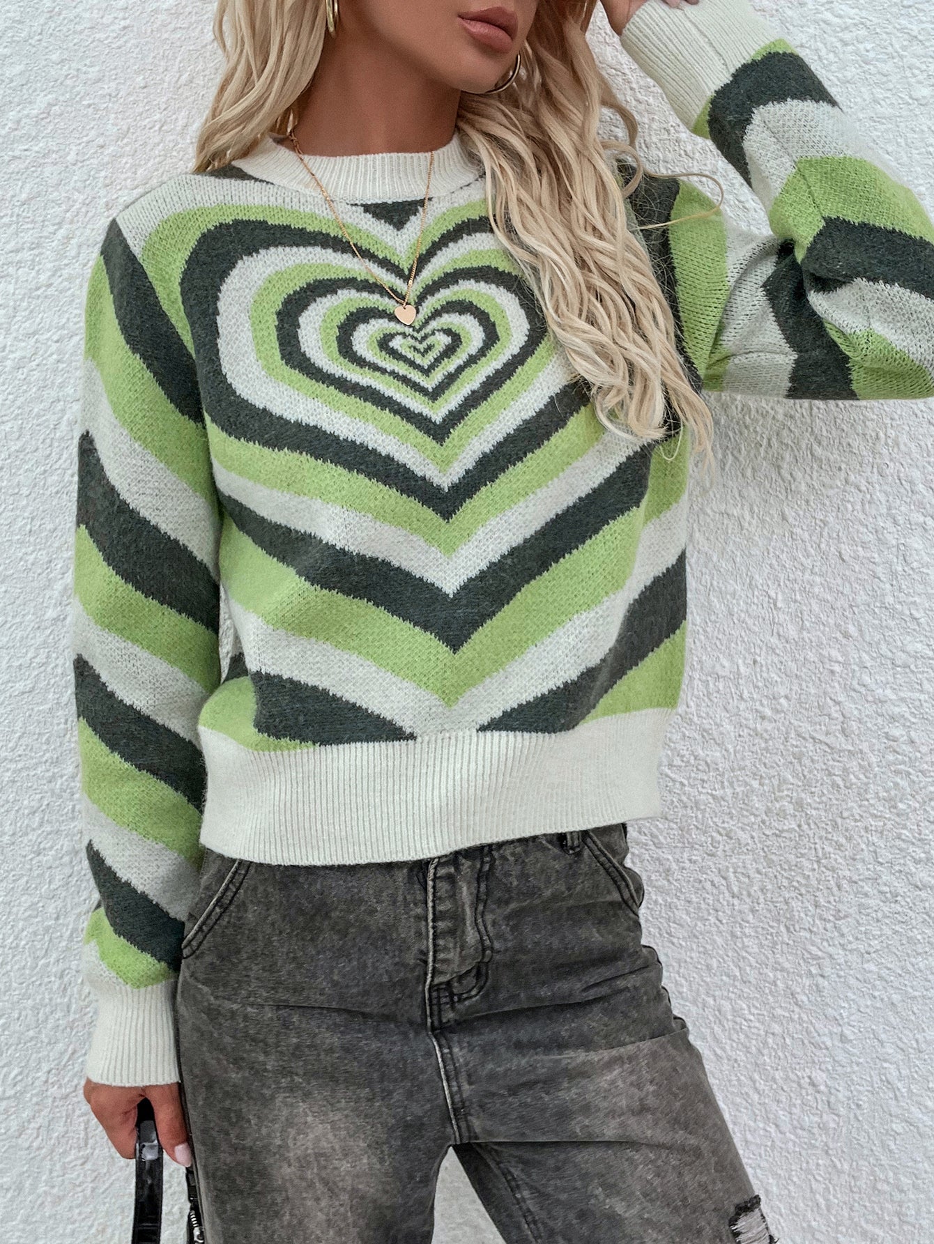 CD | Pulover casual și relaxat