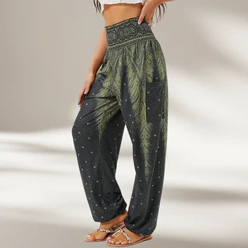 CD | Pantaloni yoga cu talie înaltă
