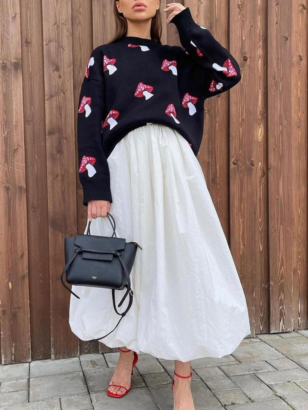 Gracefully Designed Sweater