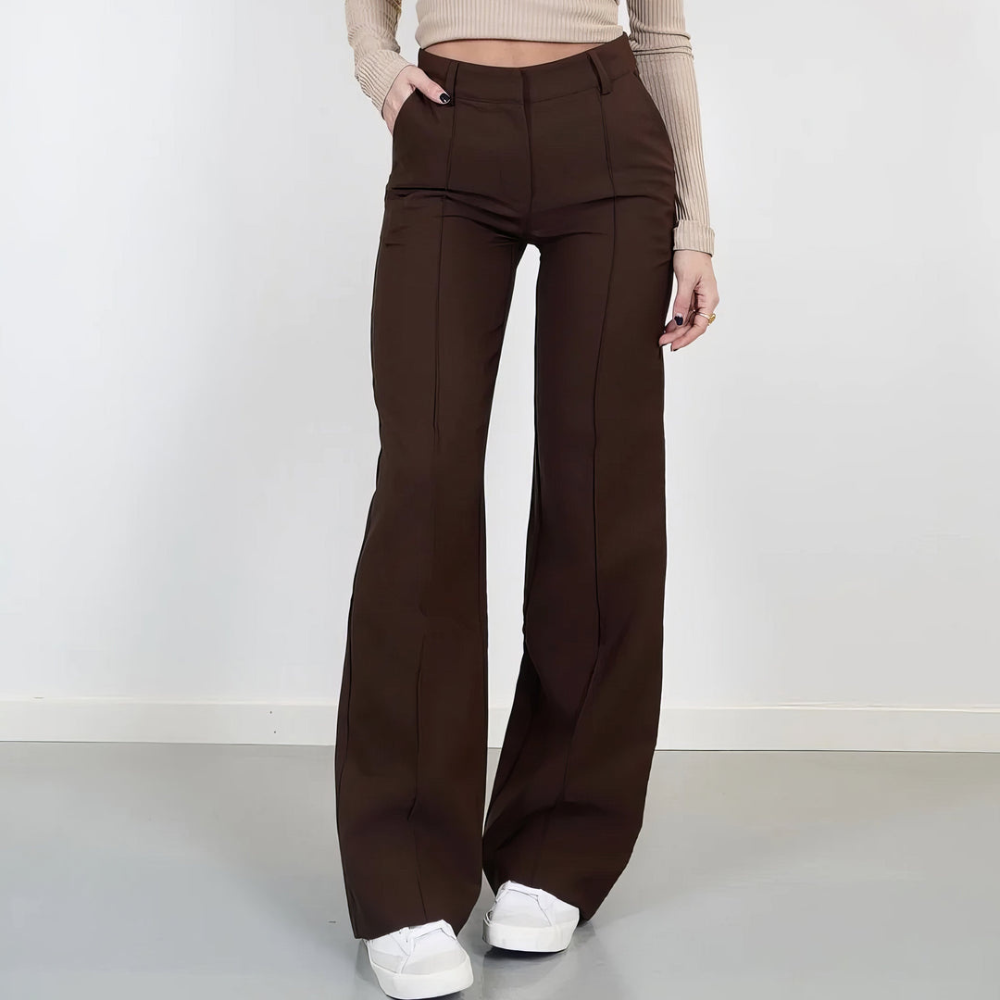 CD | Pantaloni largi lungi pentru femei