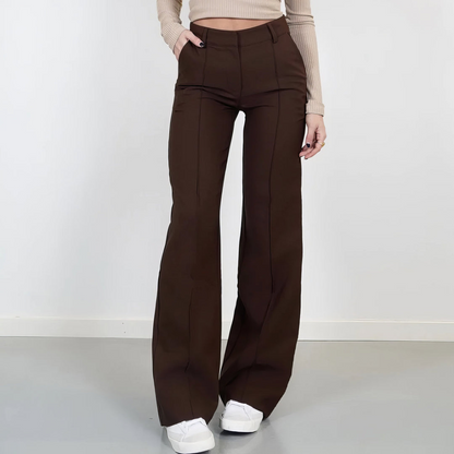 CD | Pantaloni largi lungi pentru femei
