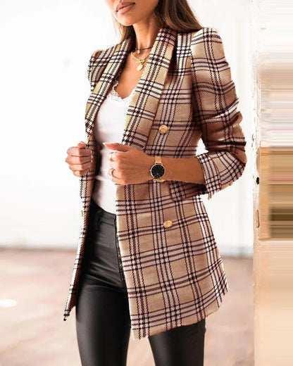 CD | Colecție elegantă - Textură detaliată, nasturi aurii - Perfect pentru muncă sau ocazii elegante
