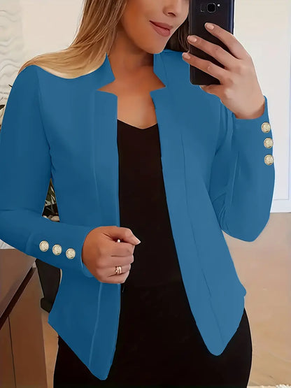 CD | Blazer cu mânecă lungă și butonieră deschisă pentru primăvară