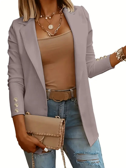 CD | Blazer elegant cu mânecă lungă pentru primăvară