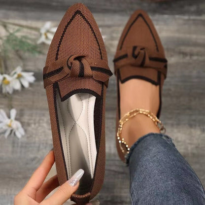 CD | Moda a subliniat pantofi deget de la picior arc plat