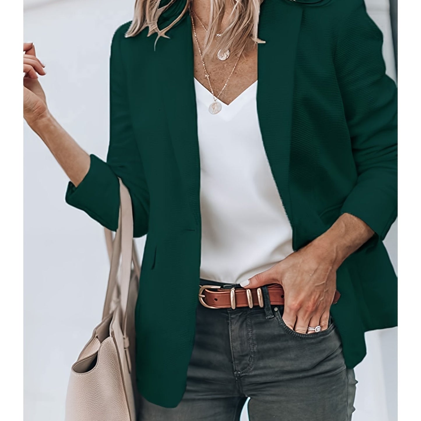 CD | Blazer casual și relaxat