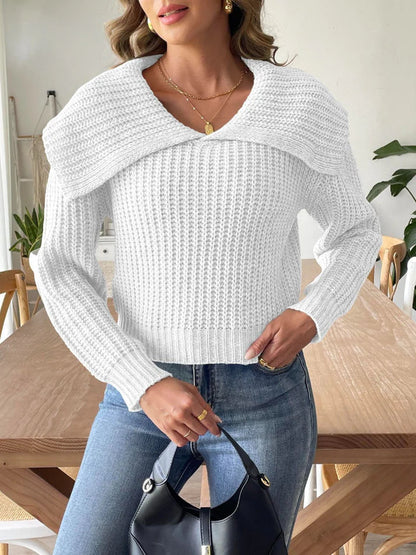 CD | Pulover de iarnă simplu și elegant