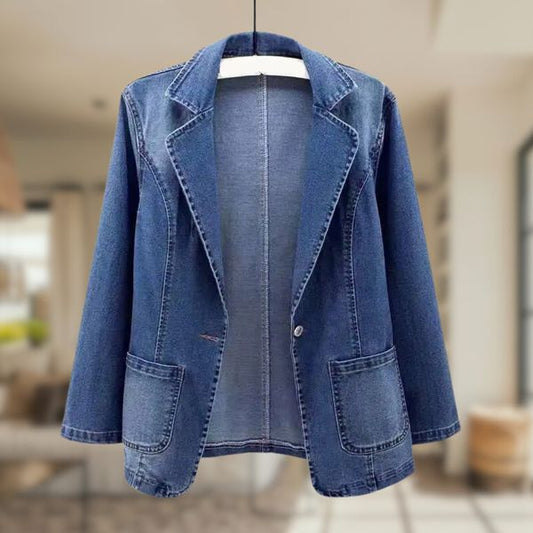 CD | Blazer din denim pentru femei