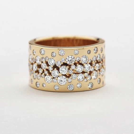 Vintage Sparks Gold Ring