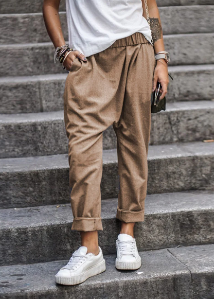 CD | Pantaloni casual din in