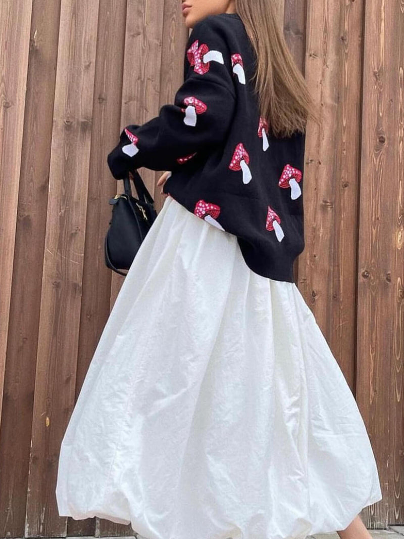 Gracefully Designed Sweater