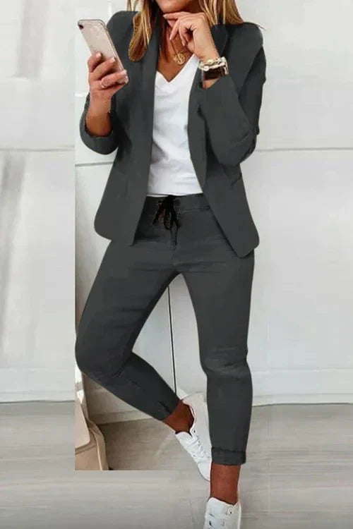 CD | Blazer cu mânecă lungă și pantaloni