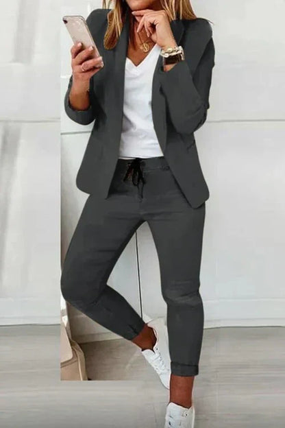 CD | Blazer cu mânecă lungă și pantaloni