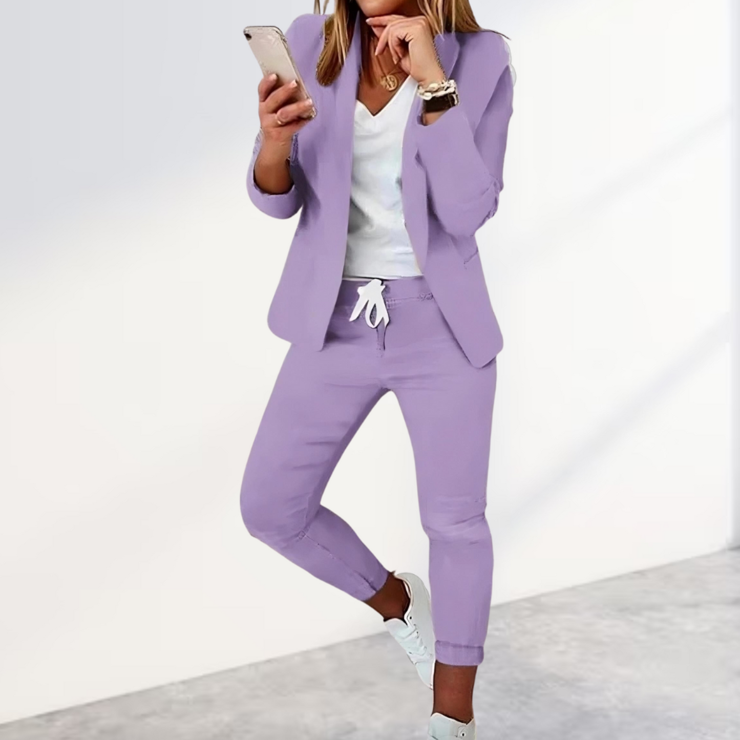CD | Set elegant blazer și pantaloni