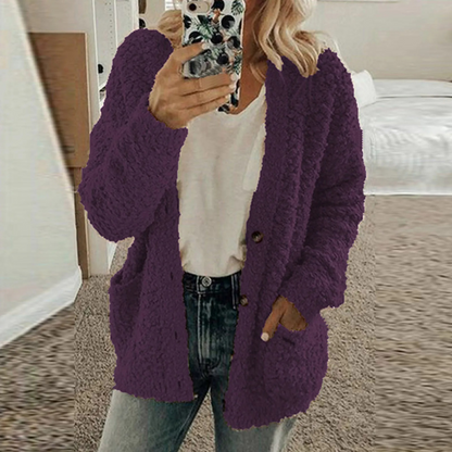 CD | Cardigan de iarnă croit și elegant
