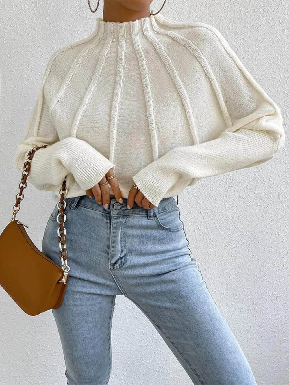 Gracefully Designed Sweater