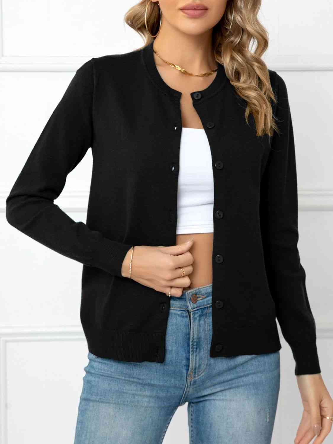 CD | Cardigan de iarnă croit și elegant