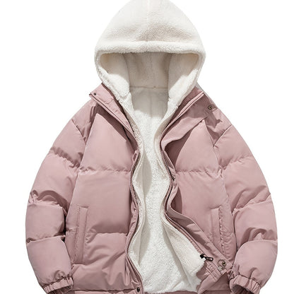 CD | Jachetă puffer căptușită cu fleece