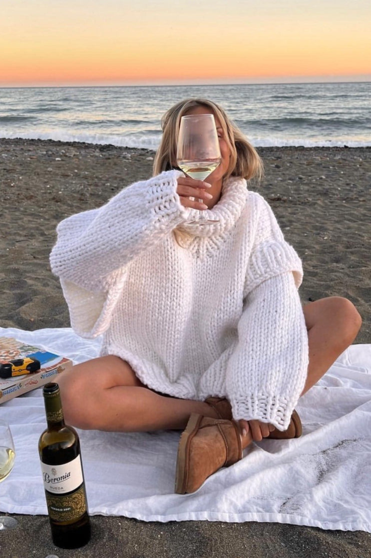 Gracefully Designed Sweater
