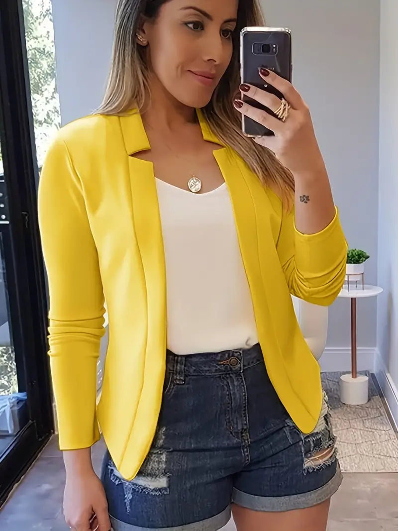 CD | Blazer elegant cu mânecă lungă pentru primăvară