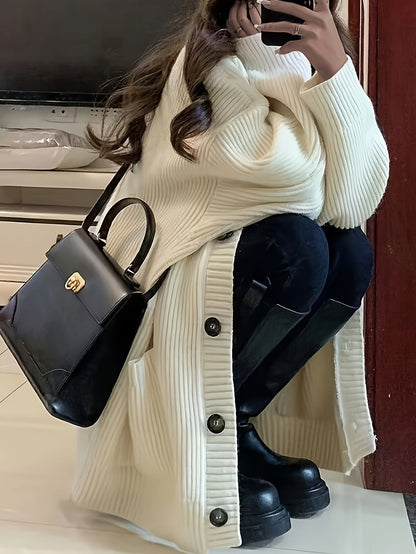 CD | Cardigan de iarnă relaxat și elegant