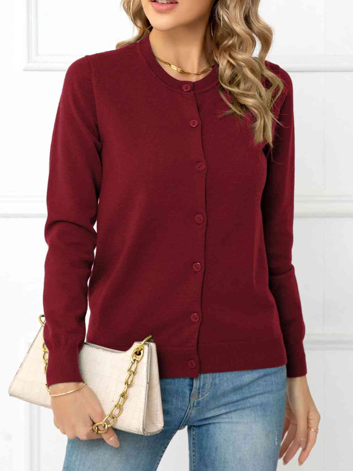 CD | Cardigan de iarnă croit și elegant