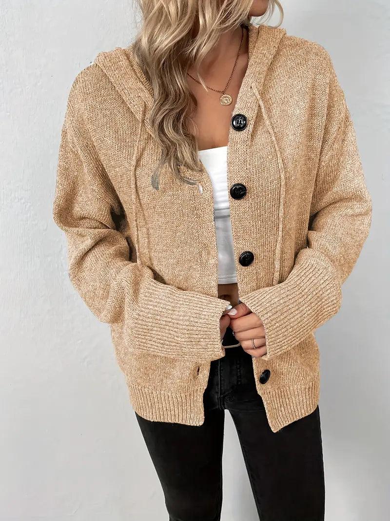 CD | Cardigan de iarnă casual și relaxat