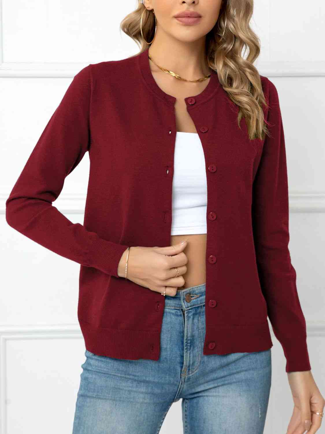 CD | Cardigan de iarnă croit și elegant