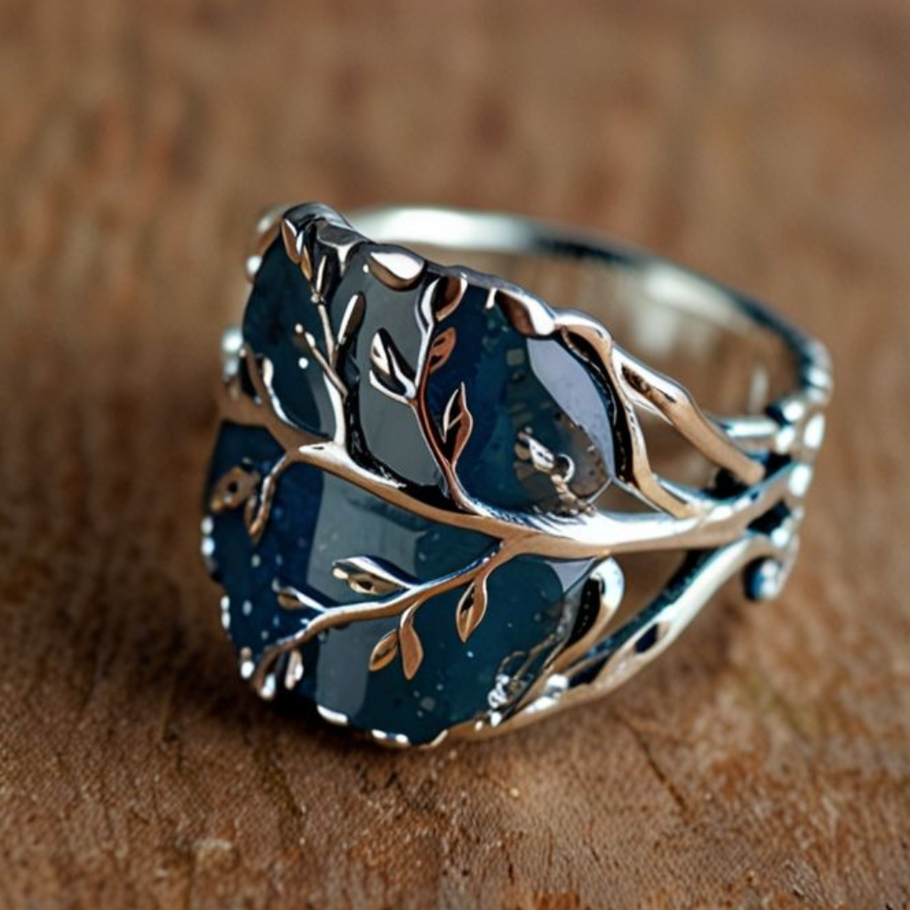 Twilight Vine Double Stone Ring