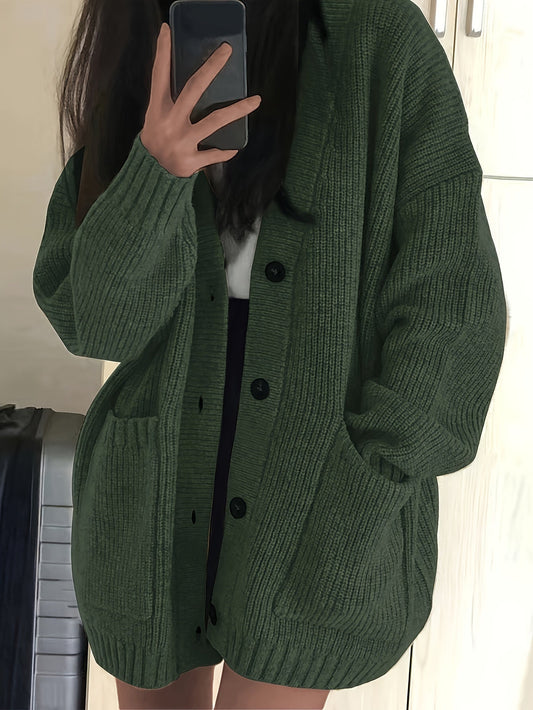 CD | Cardigan de iarnă relaxat și elegant