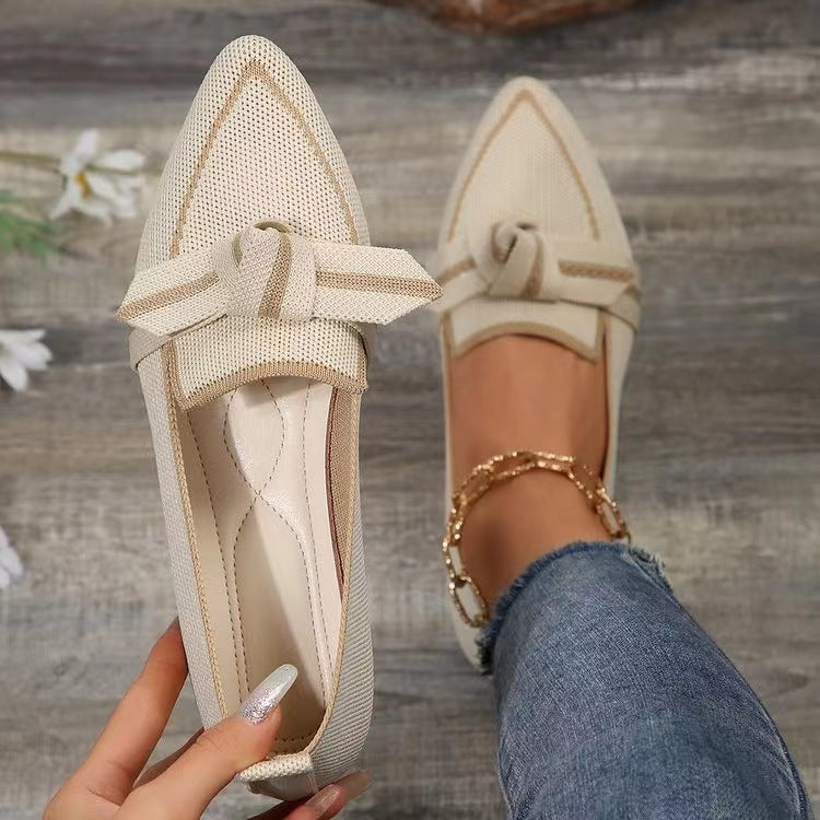 CD | Moda a subliniat pantofi deget de la picior arc plat